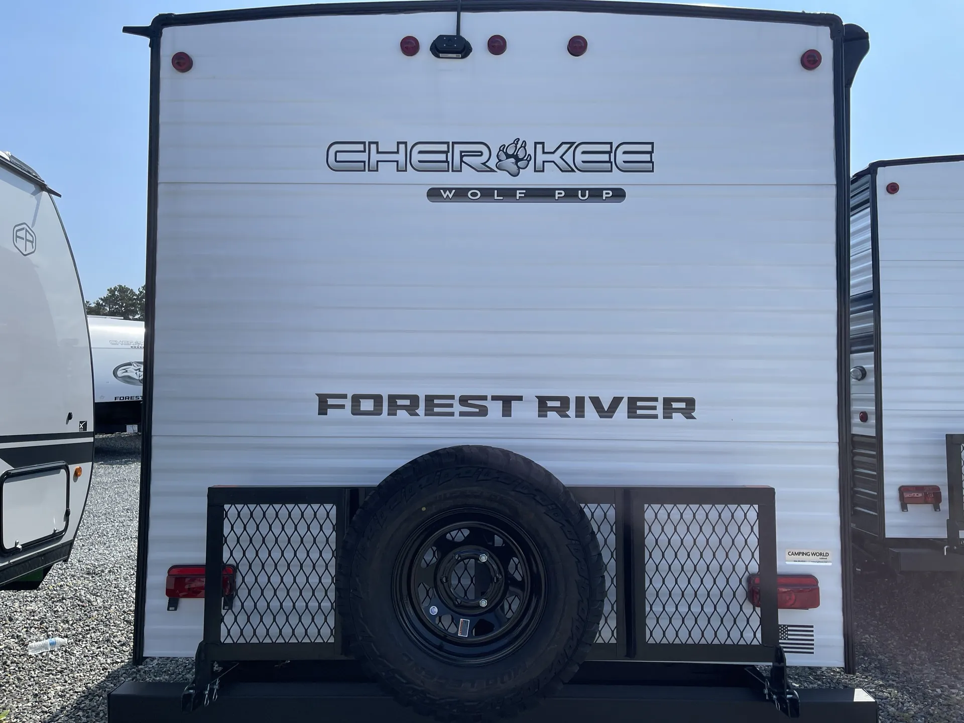 2027 Forest River Cherokee Wolf Pup 16FQW — backside