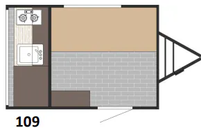 Sunset Park RV SunRay 109 floor plan