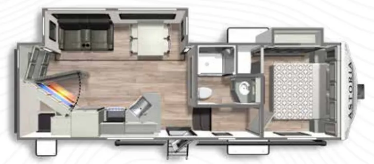 Dutchmen Astoria 2503REF floor plan