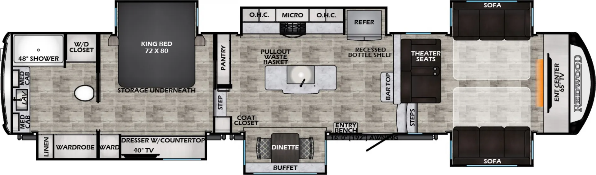 2023 crossroads Redwood 4200FL - Photo 3