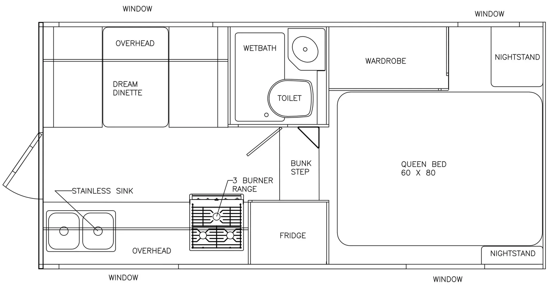 2027 Adventurer Adventurer 901SB - Floor plan