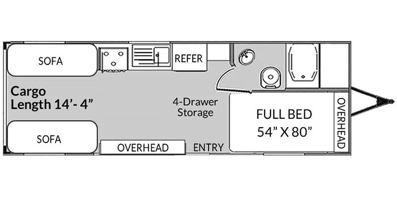 Genesis Supreme Genesis 19SSL floor plan