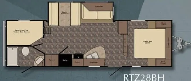 CrossRoads Rezerve RTZ28BH floor plan