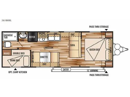 2015 Forest River RV Wildwood X-Lite 261BHXL - Photo 3
