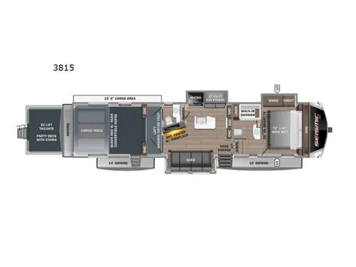 2023 Jayco Seismic Luxury Series 3815, Photos photo 2