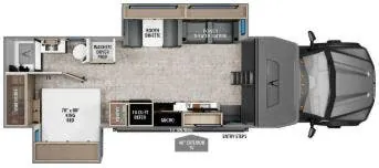 Grand Design Lineage Series M 31ZW5 floor plan