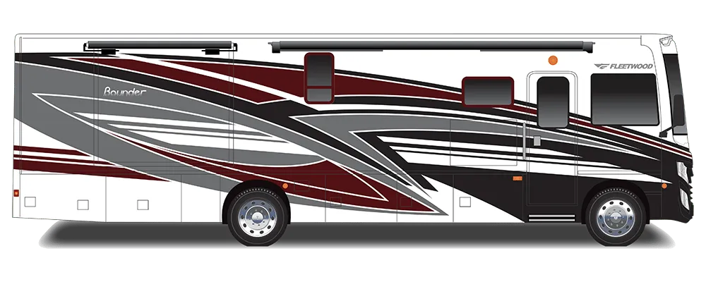 Fleetwood Bounder 36F exterior