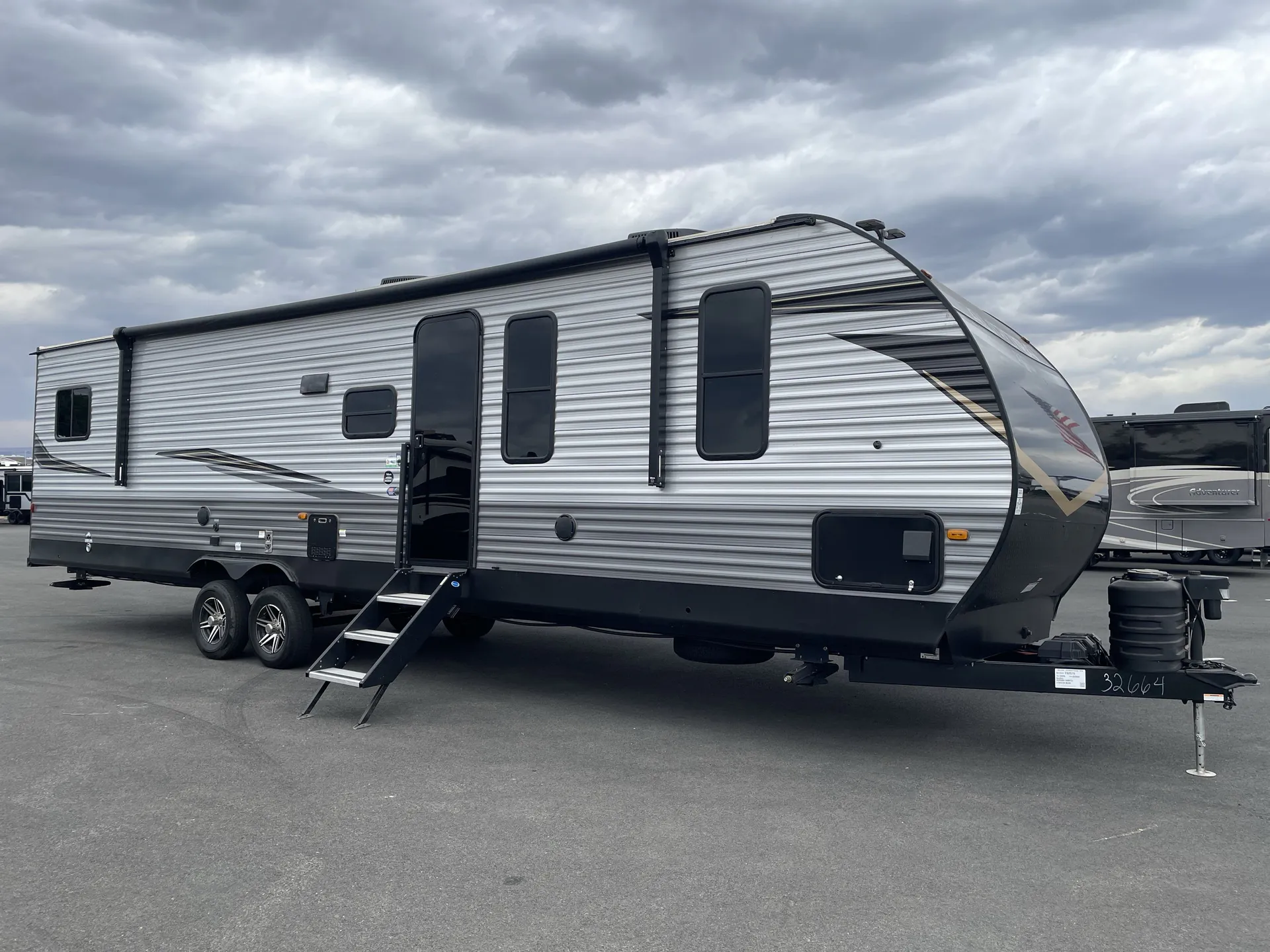2025 Forest River Aurora 34BHTS — campside