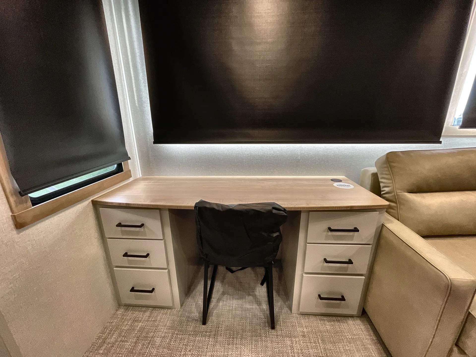 2026 Forest River Sandpiper 3900HBLR — fridge open