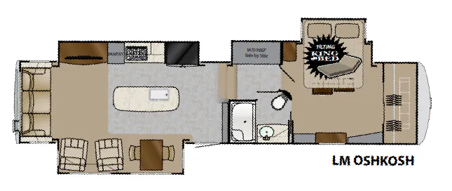 Heartland Landmark LM Oshkosh floor plan