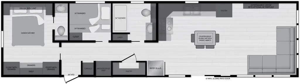Kropf Canadian 6024 floor plan