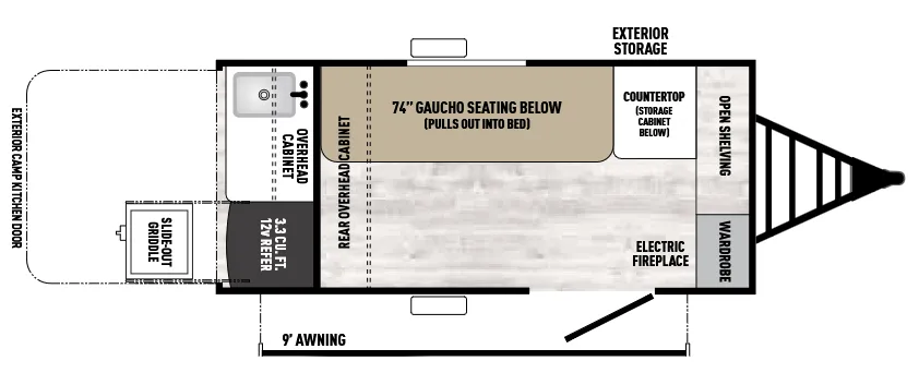 Forest River Viking ROK 9000ROK floor plan