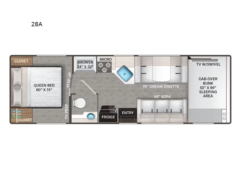 2024 Thor Motor Coach Four Winds 28A - Photo 3