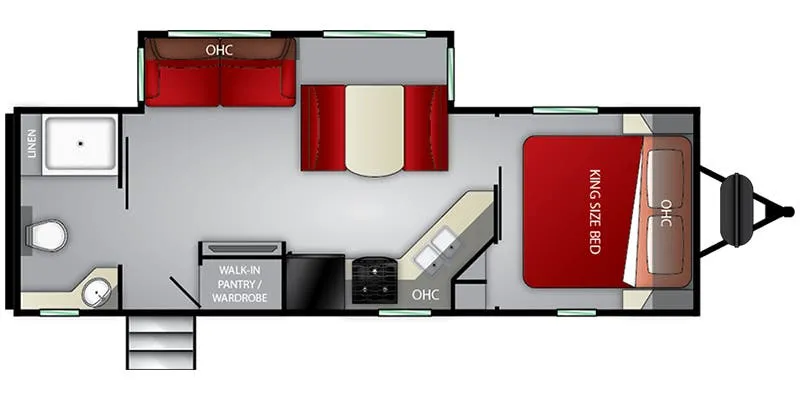2020 Cruiser RV Embrace EL250 floor plan