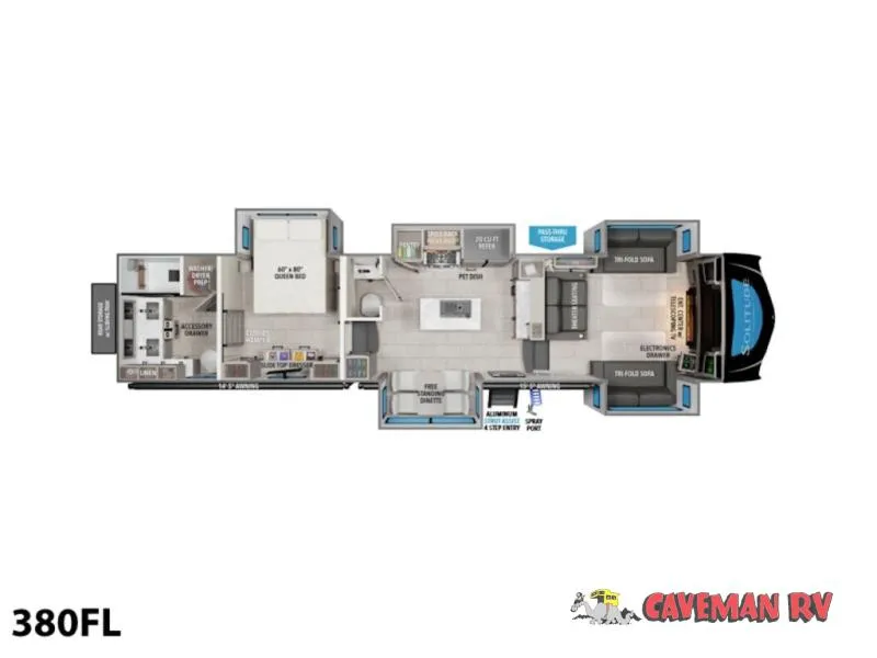 2026 Grand Design Solitude 380FL - Photo 2