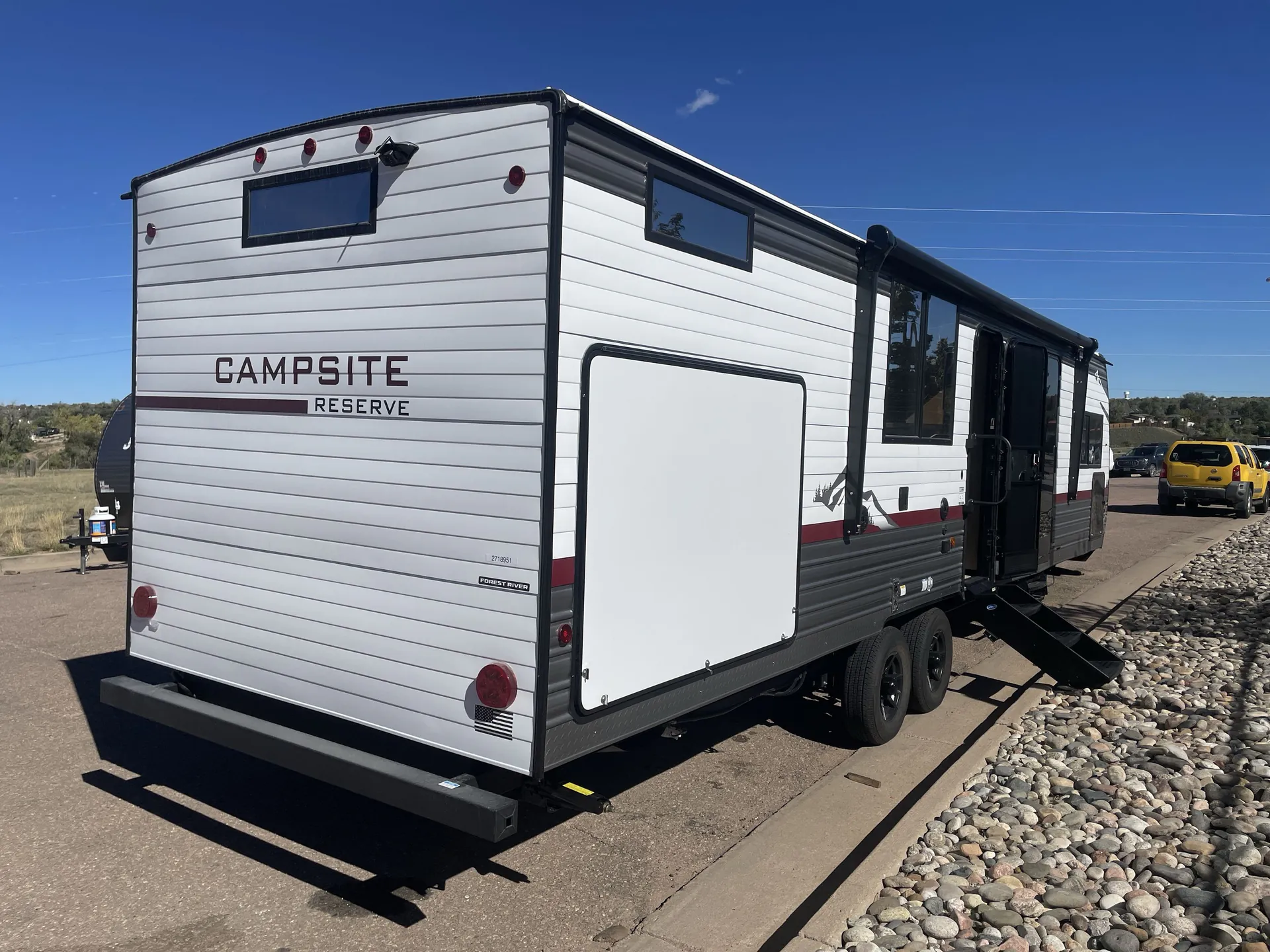 2027 Forest River Campsite Reserve 29TJ — off campside