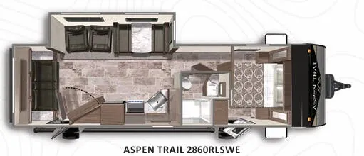 Dutchmen Aspen Trail 2860RLSWE floor plan