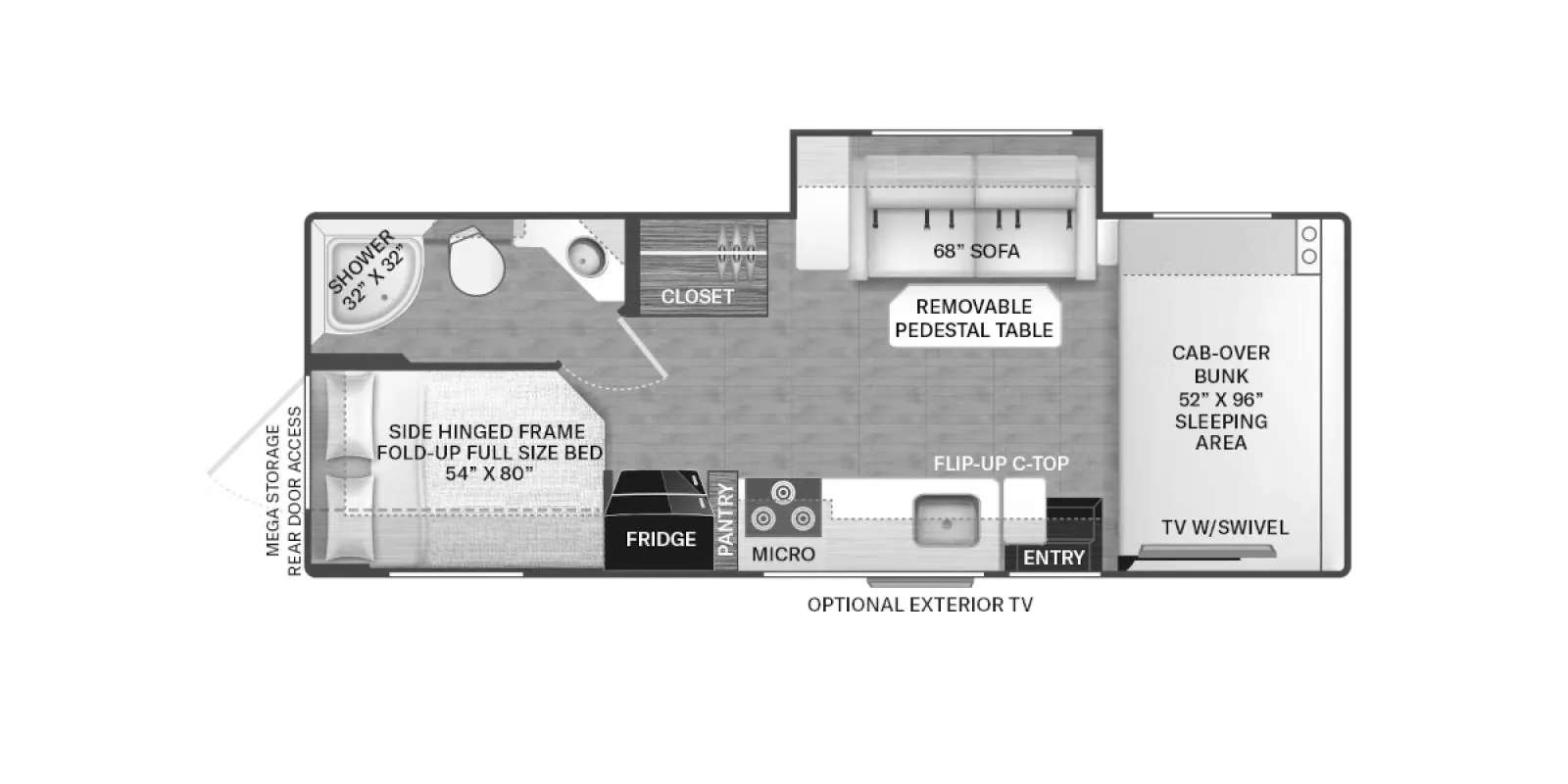 2023 Thor Motor Coach Chateau 26X - Photo 3