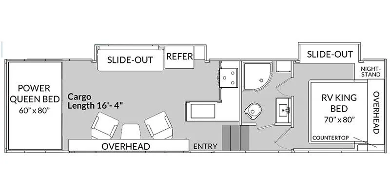 Genesis Supreme MGM 345IKS floor plan