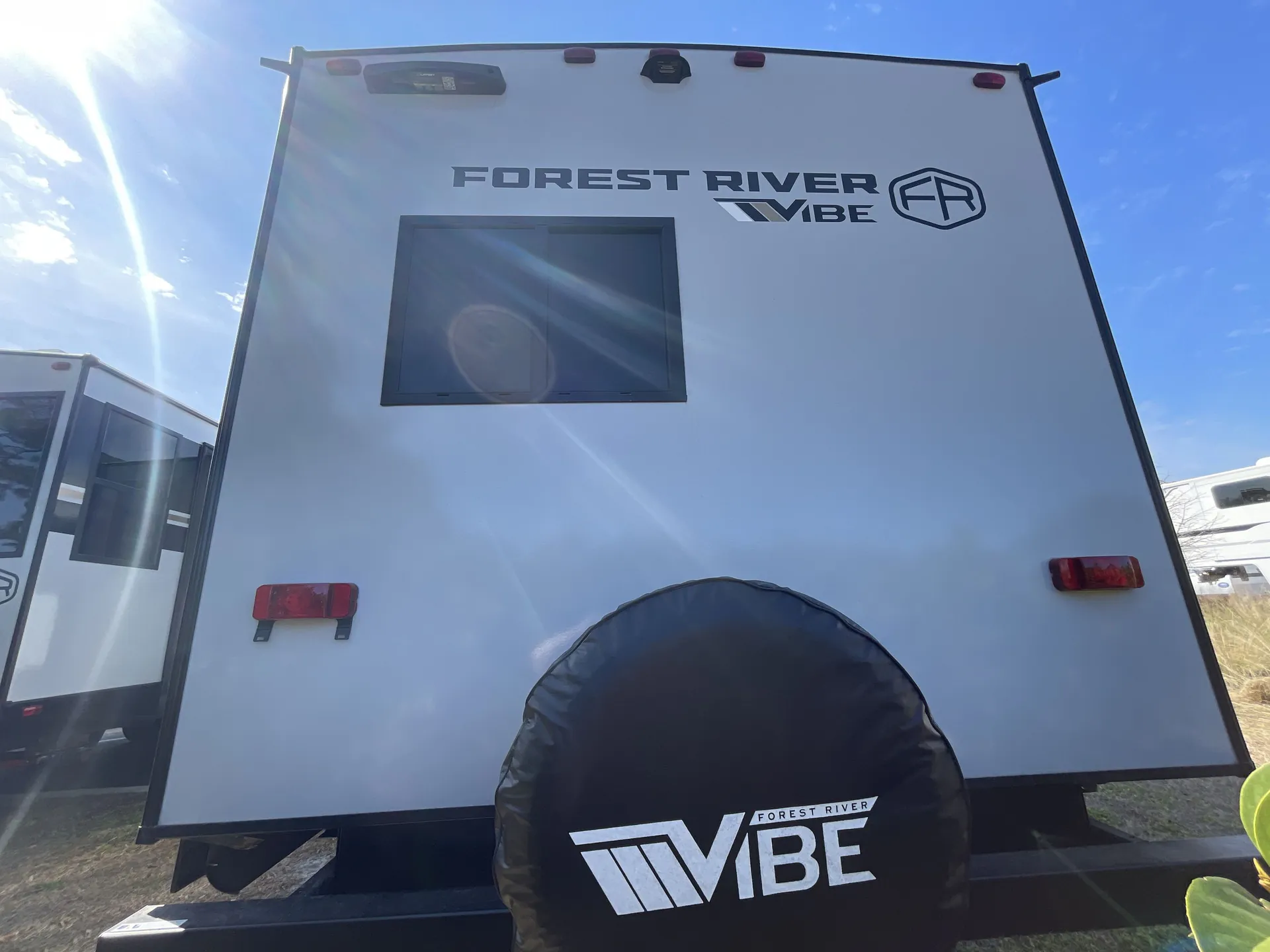 2026 Forest River Vibe 3400BH — backside