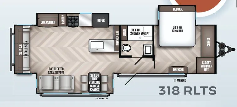 Palomino Solaire 318 RLTS exterior