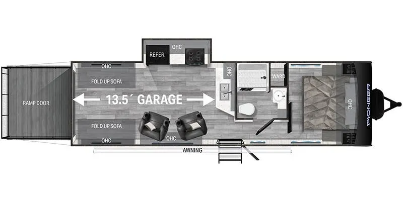 Heartland Pioneer PI RG 27 floor plan
