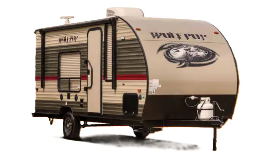 Forest River Cherokee Wolf Pup 17RP exterior