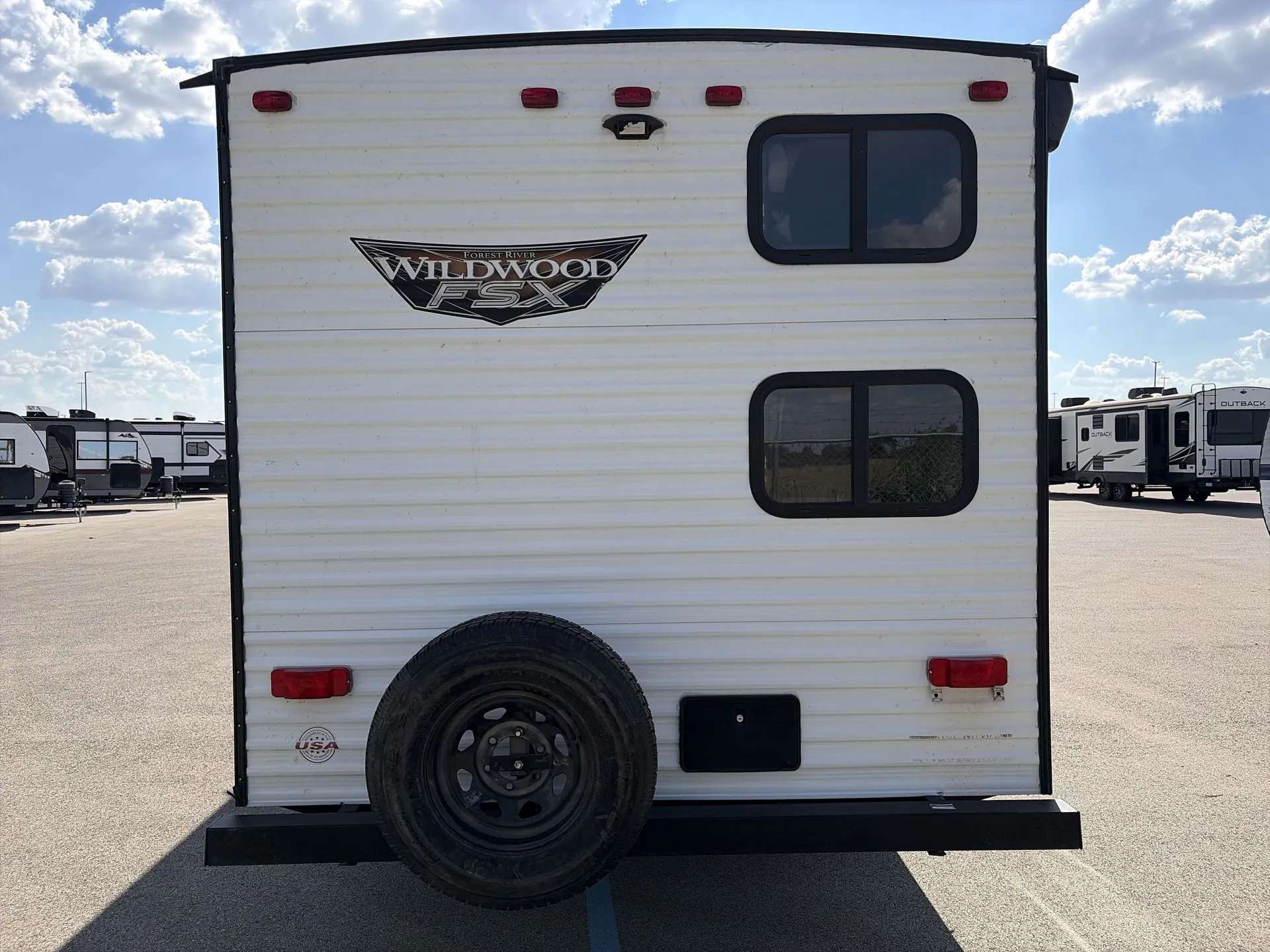 2022 Forest River Wildwood FSX 179DBK — backside
