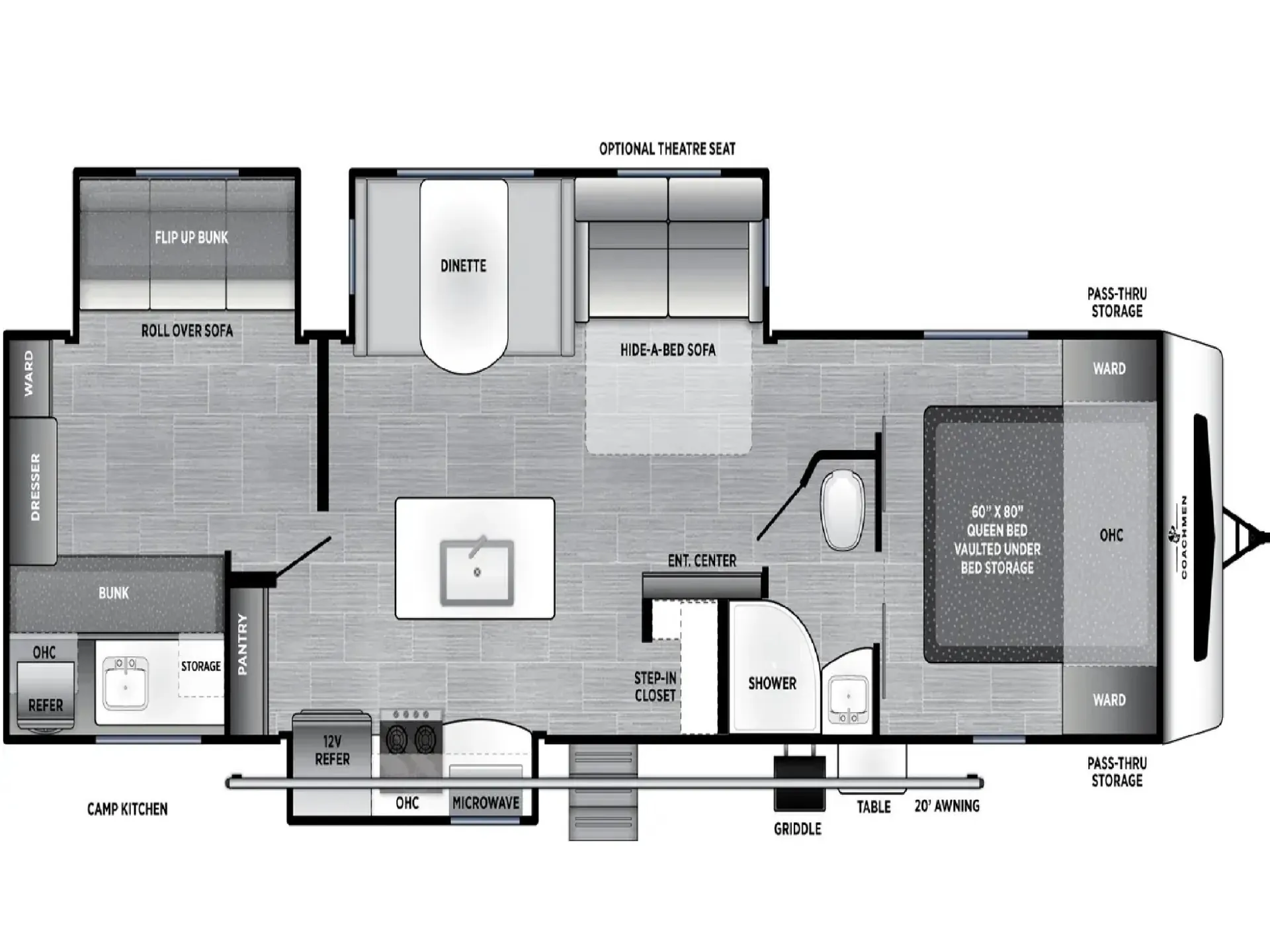 2018 Coachmen Freedom Express 320BHDS - Photo 2