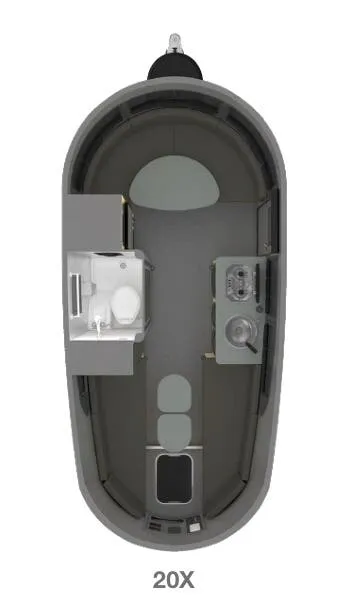2024 Airstream REI Special Edition 20X - Floor plan