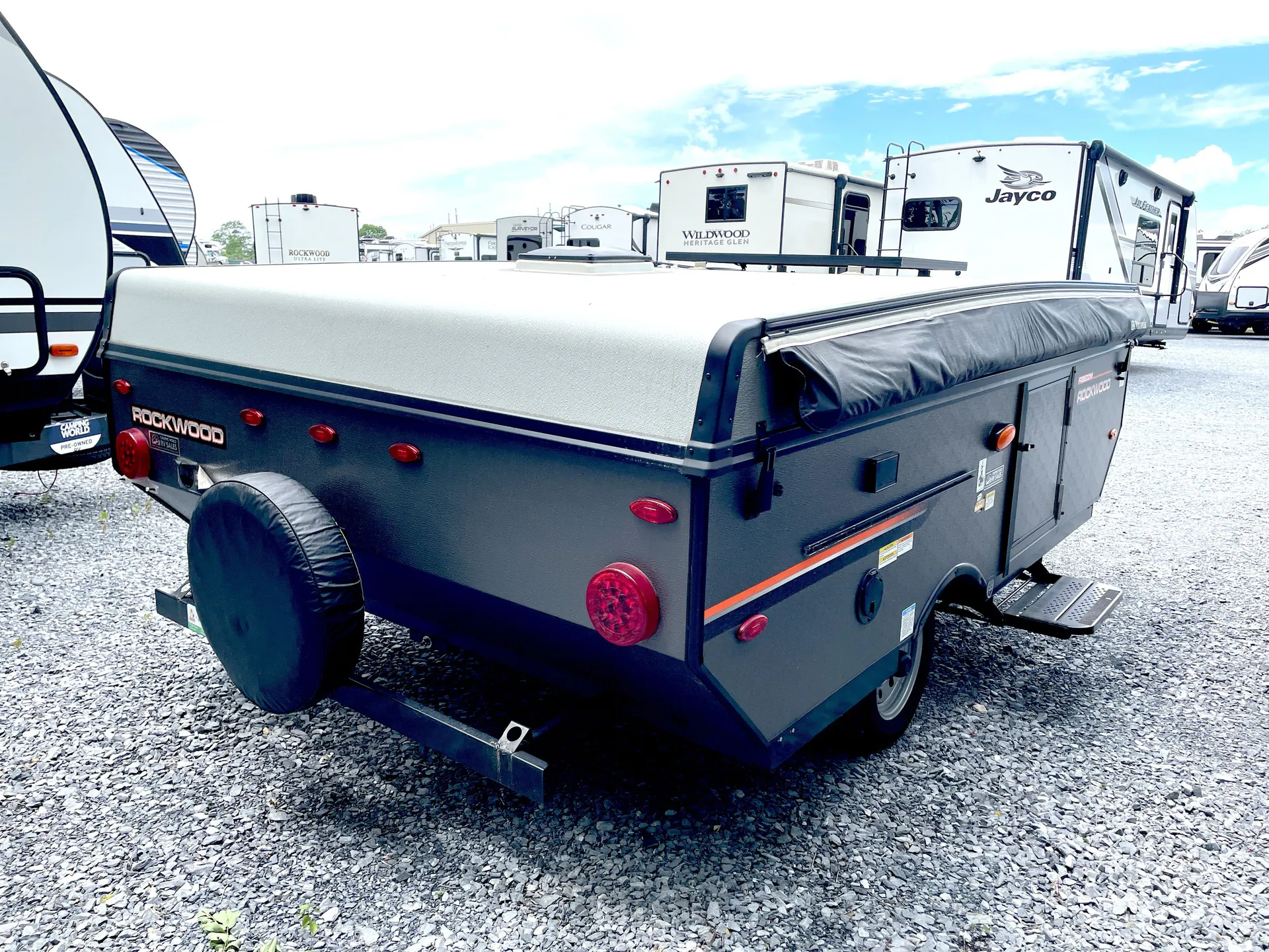 2024 Forest River Rockwood Extreme Sports Package 1910ESP — campside