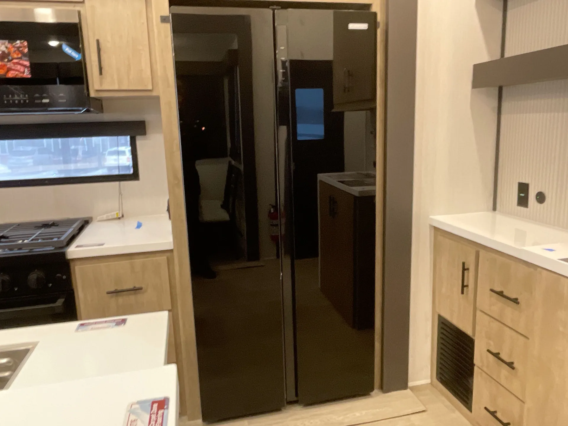 2026 Forest River Campsite Elite 32BAM — fridge