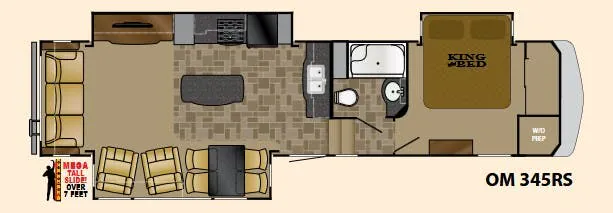Heartland Oakmont 345RS floor plan