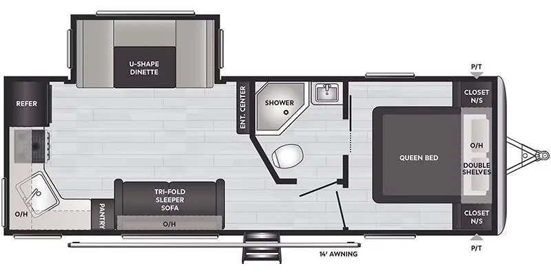 Keystone Springdale West 242RKWE floor plan