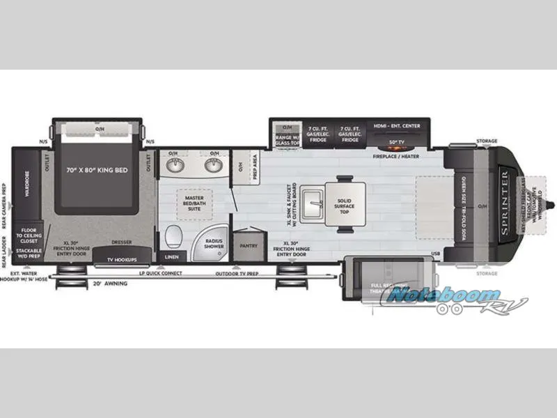 2022 Keystone Sprinter Limited 330KBS - Photo 3
