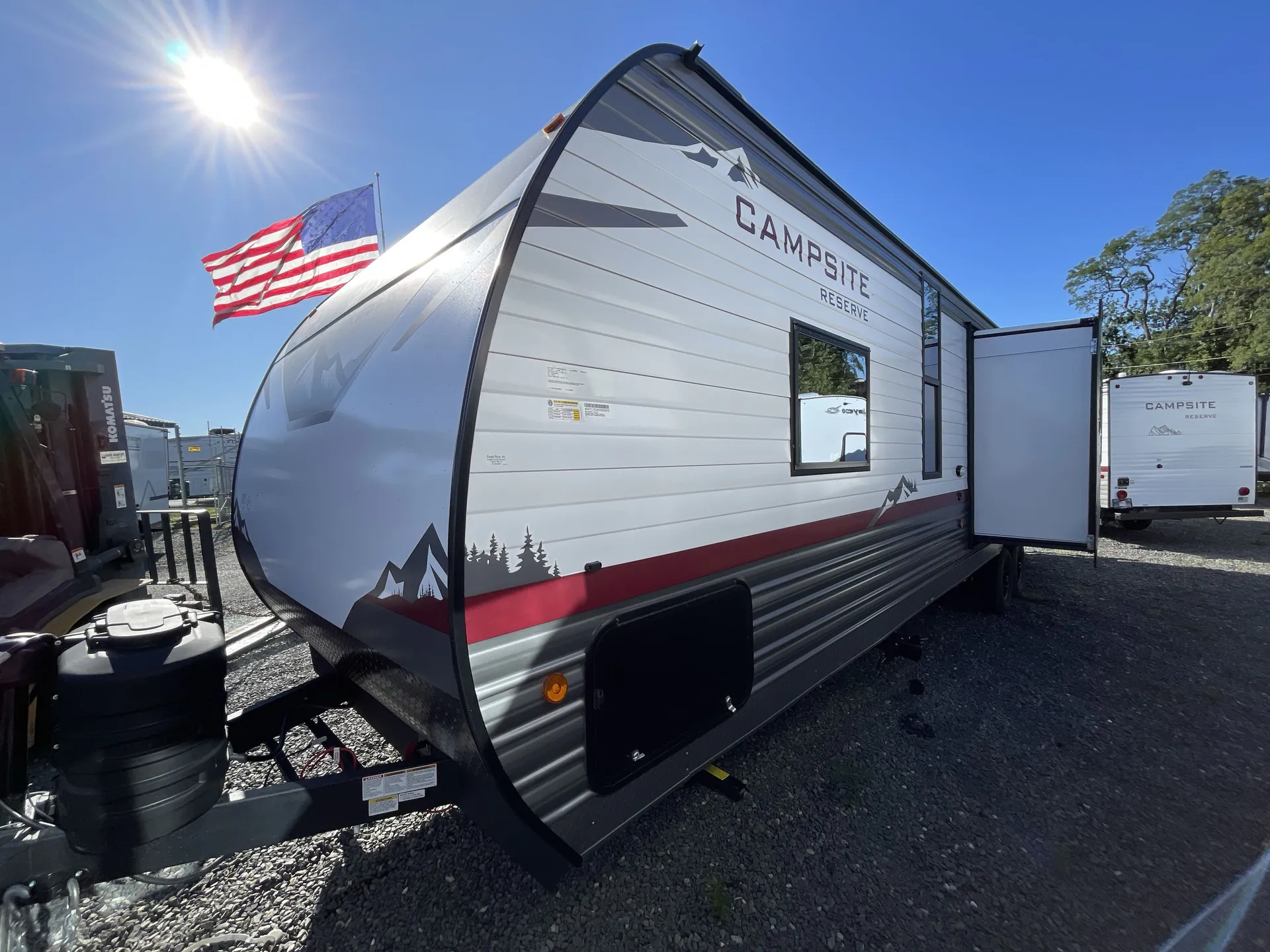 2027 Forest River Campsite Reserve 29TJ — campside