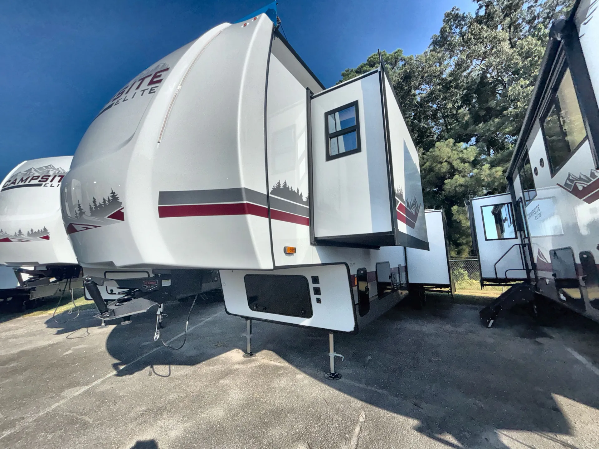 2027 Forest River Campsite Elite 36RF — off campside