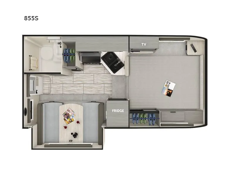 2026 Lance Lance 85SS floor plan