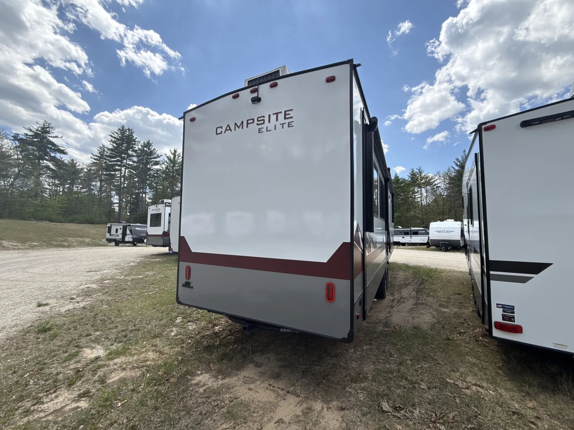 2026 Forest River Campsite Elite 36AK — backside