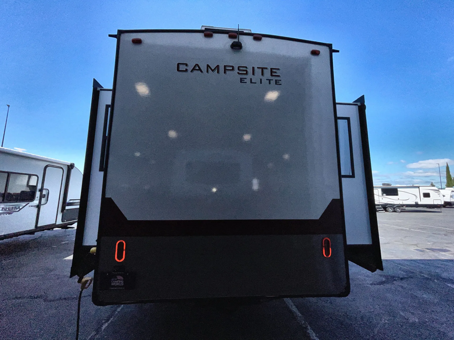 2026 Forest River Campsite Elite 36AK — backside