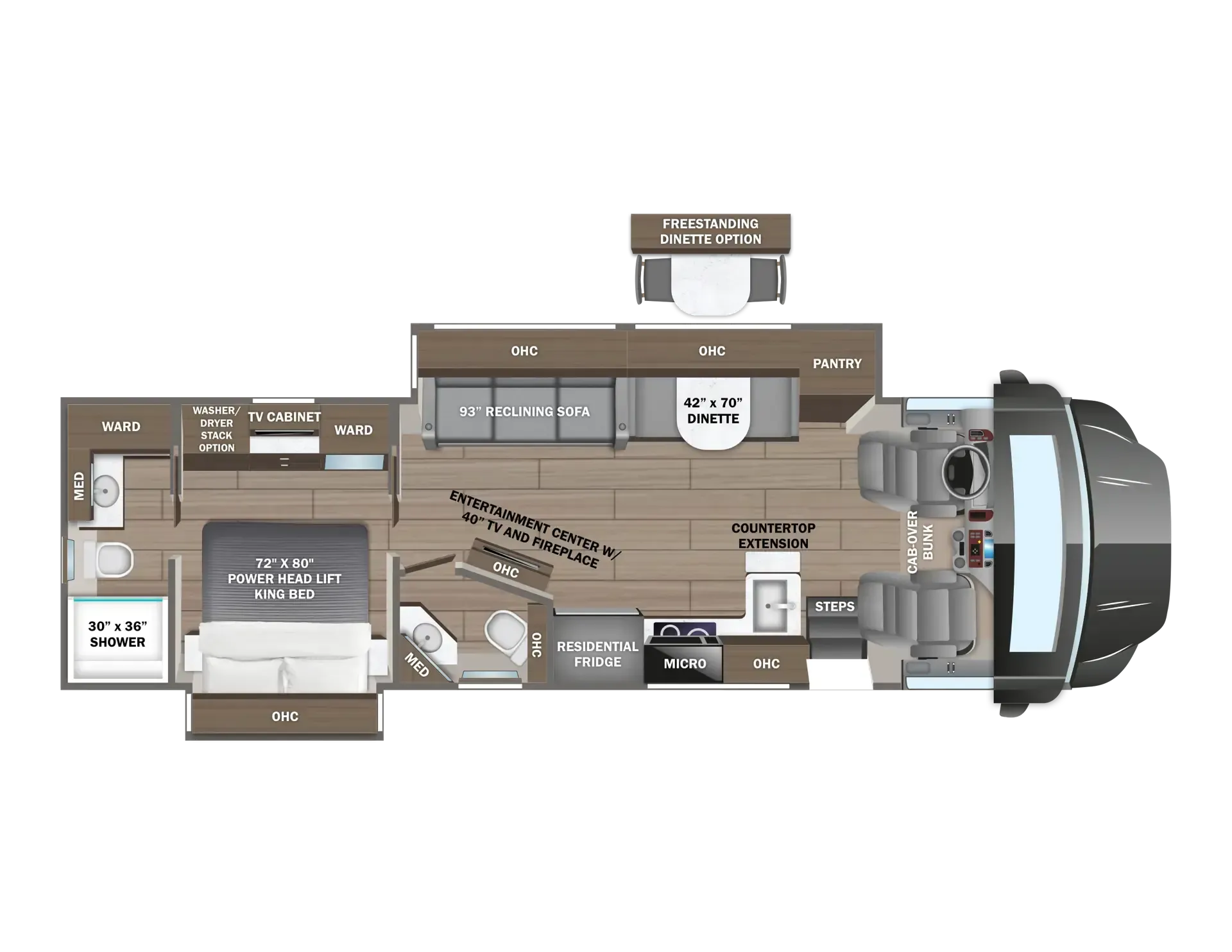 Entegra Coach Accolade XL 37K floor plan