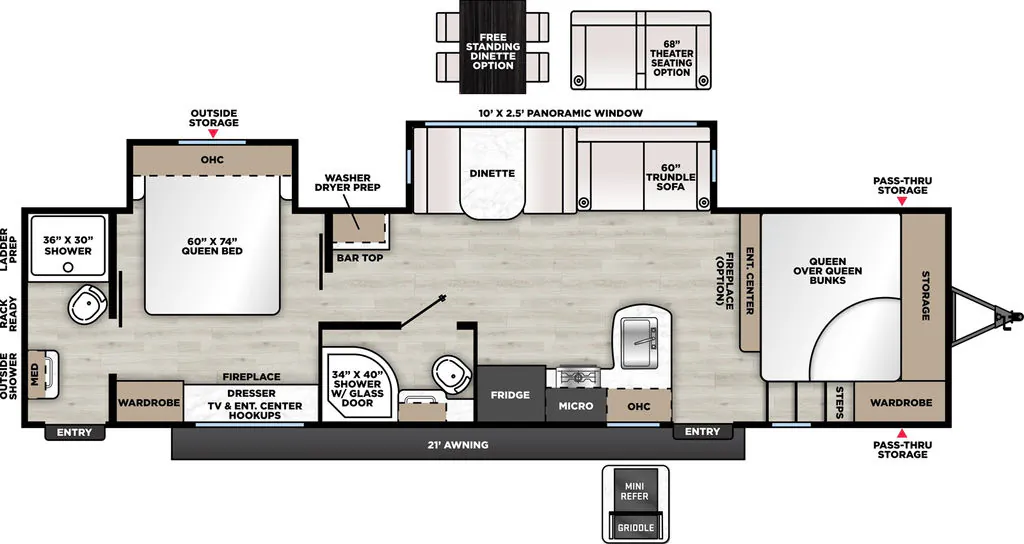 2026 Coachmen Catalina Legacy Edition 333DBDSCK - Photo 3