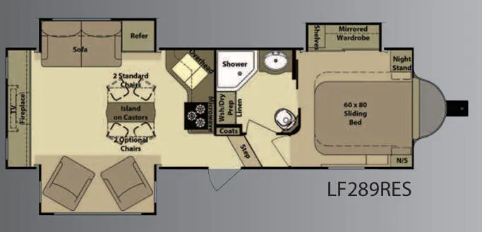 Highland Ridge Open Range Light LF289RES floor plan