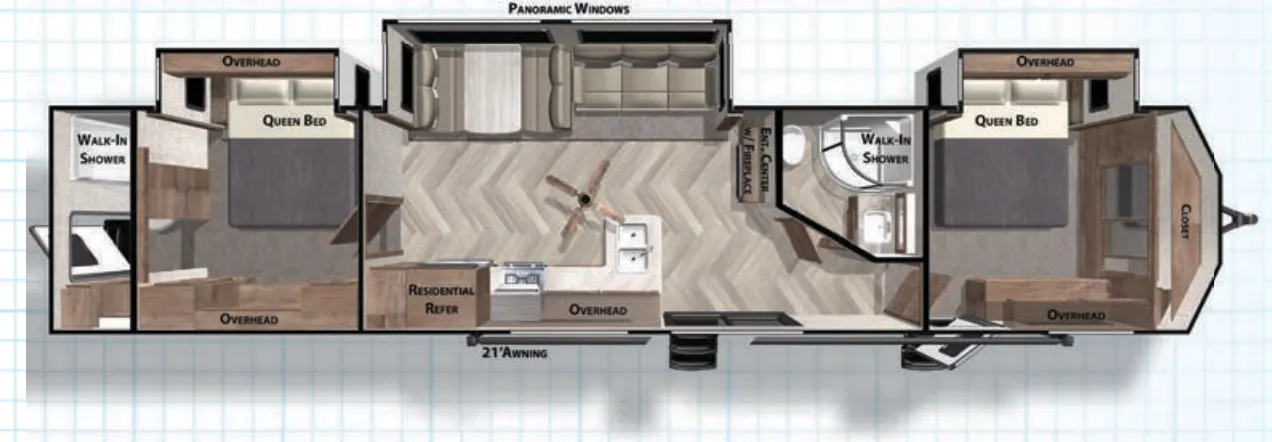Forest River Salem Villa 4002Q exterior