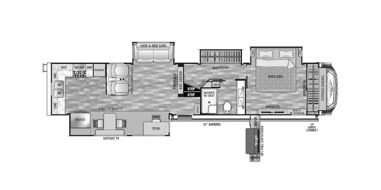 2021 Forest River Cedar Creek Champagne Edition 38EKS - Photo 3