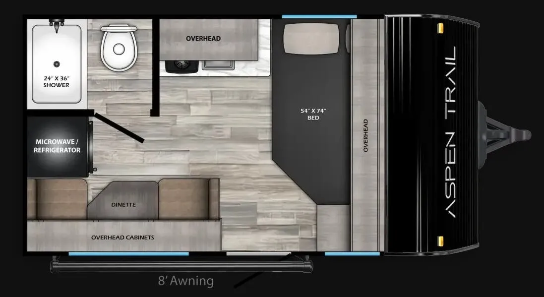 Dutchmen Aspen Trail Mini 13RD floor plan