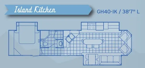 Canterbury RV Grand Haven GH40-IK floor plan