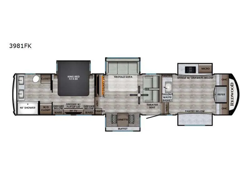 2021 Redwood RV Redwood 3981FK - Photo 2