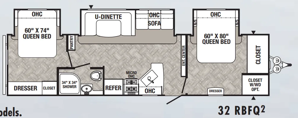 Palomino Puma 32RBFQ2 floor plan