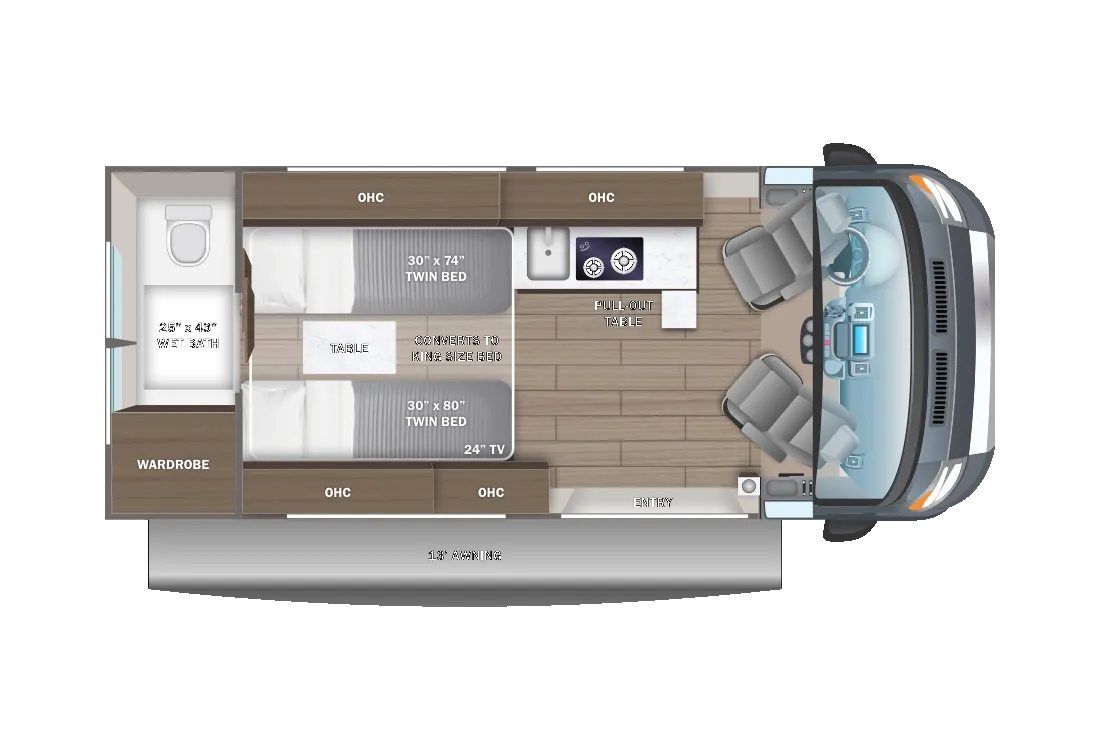Entegra Coach Ethos 20T floor plan